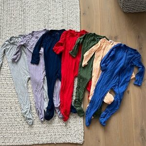 Kytebaby 6-12month Zippered Footies